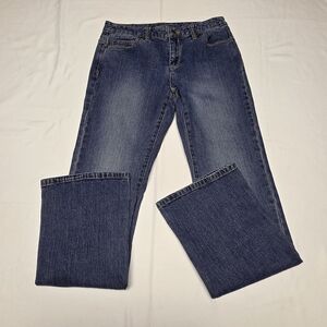 Michael Kors Classic Blue Boot Cut Jeans